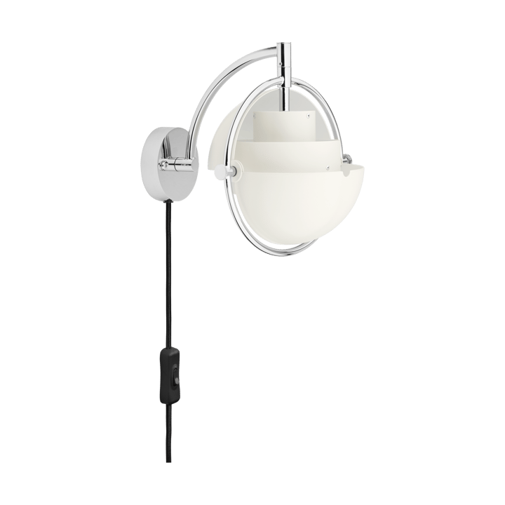 Multi-Lite væglampe, Hvid-krom GUBI