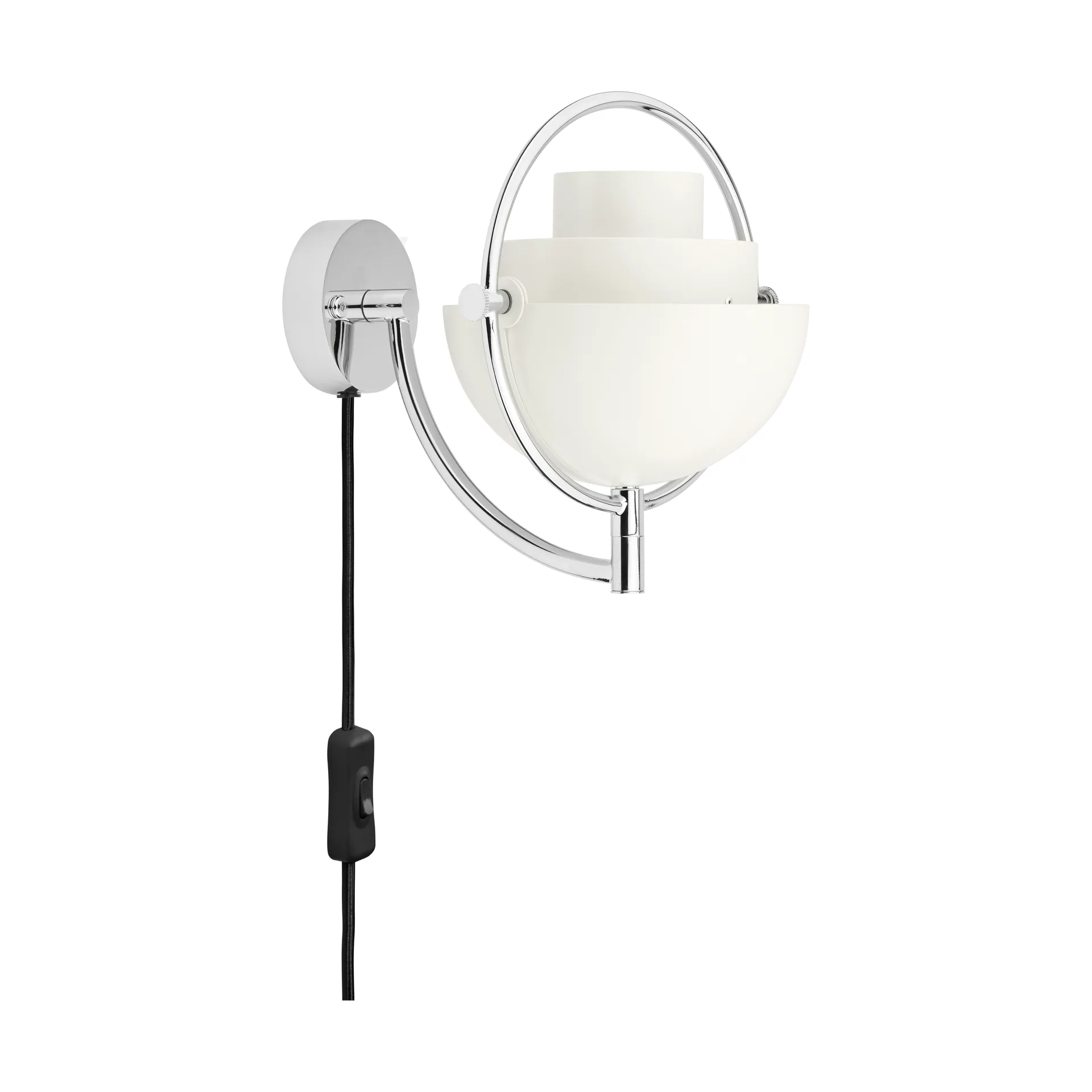 Multi-Lite væglampe, Hvid-krom GUBI