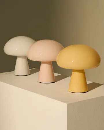 Obello bordlampe - Pearl white - GUBI