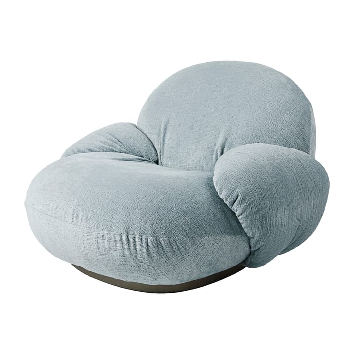 Pacha loungelænestol med armlæn, Mumble 10-pearl gold GUBI