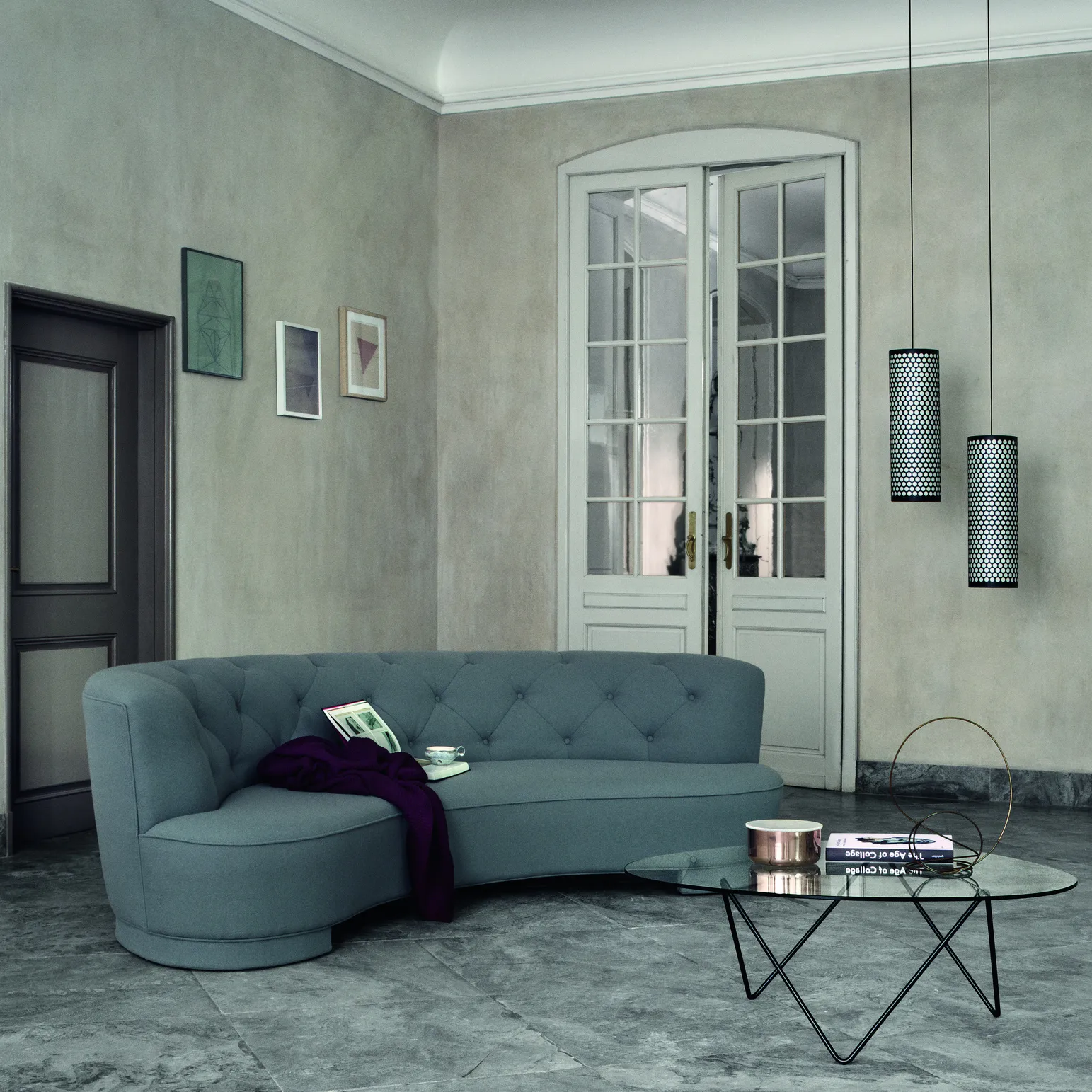 Pedrera ANA loftlampe PD5, sort GUBI