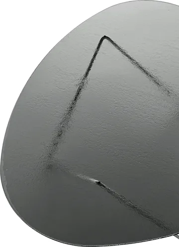 Pedrera sofabord - Krom-strukturglas smoke - GUBI