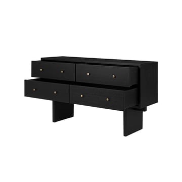 Private sideboard - sort, sortbejdset egetræ - GUBI