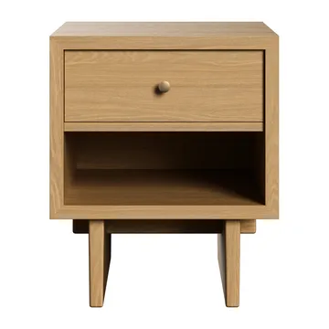 Private sidebord 40x50 cm - Lysbejdset eg - GUBI
