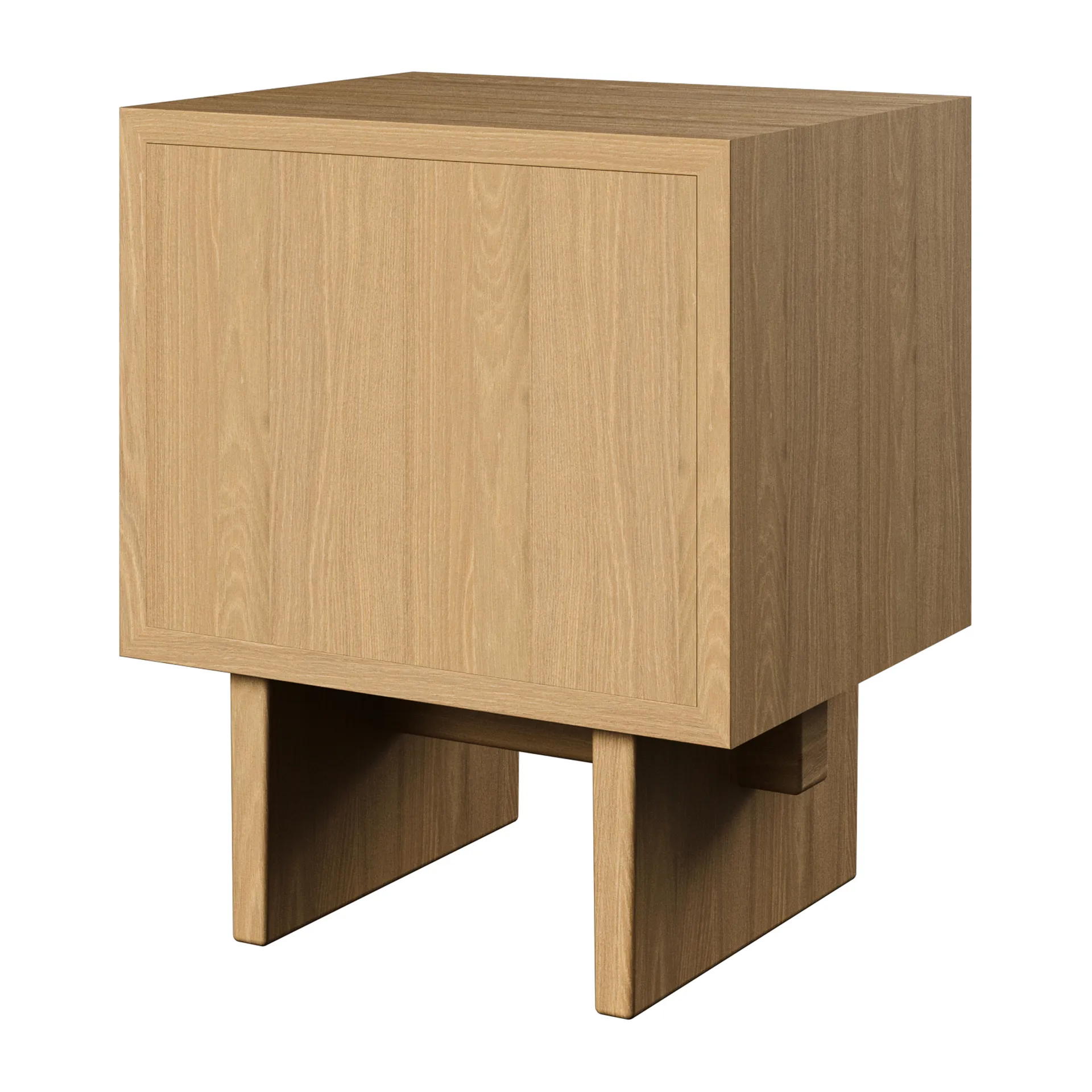 Private sidebord 40x50 cm, Lysbejdset eg GUBI