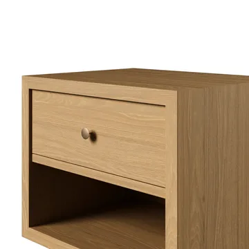 Private sidebord 40x50 cm - Lysbejdset eg - GUBI