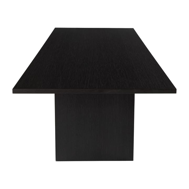 Private spisebord 100x320 cm, Brun/Sortbejdset eg GUBI