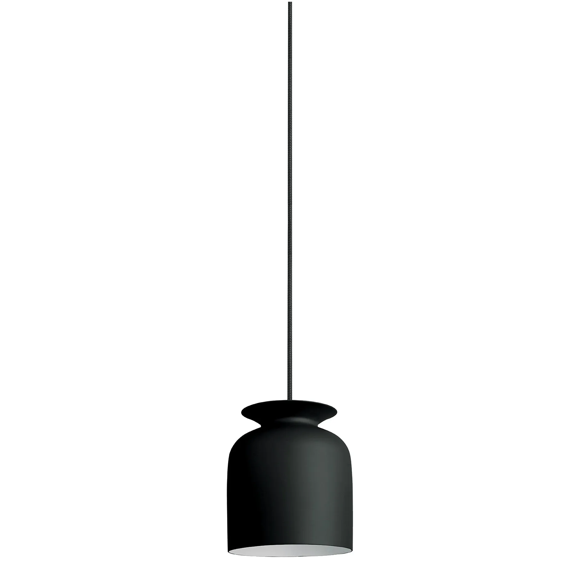 Ronde loftslampe lille, charcoal black (sort) GUBI