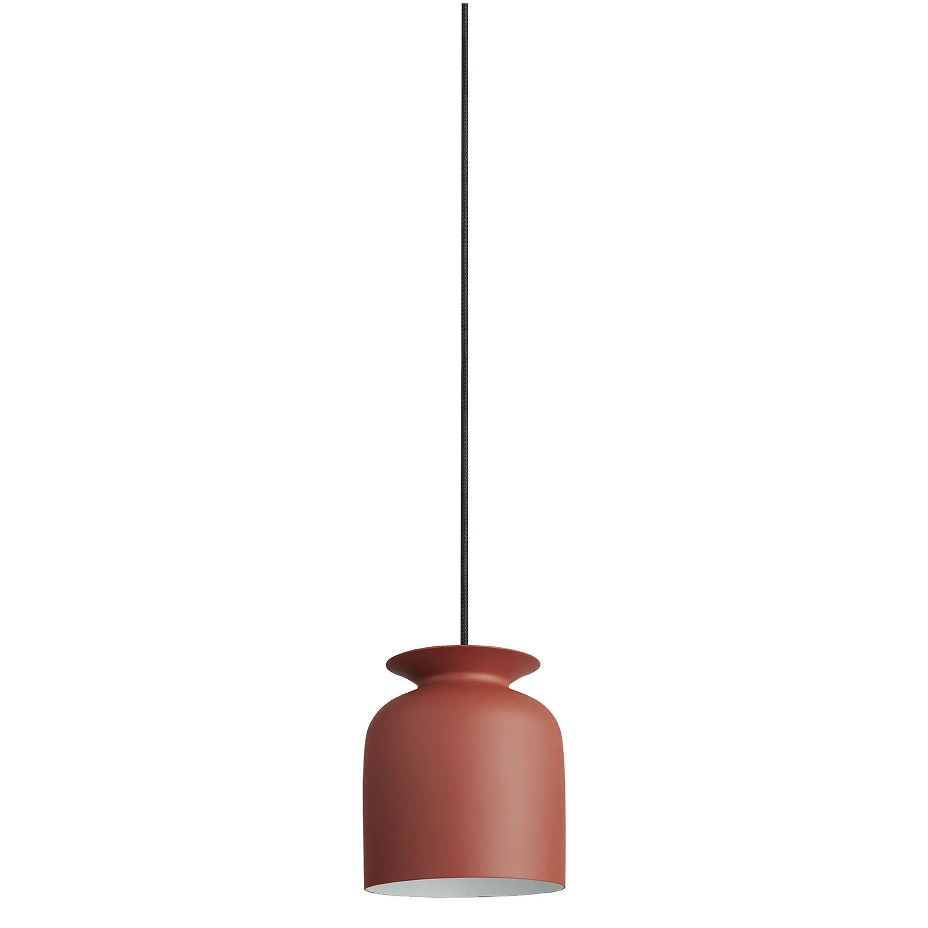 Ronde loftslampe lille, rusty red (rød) GUBI