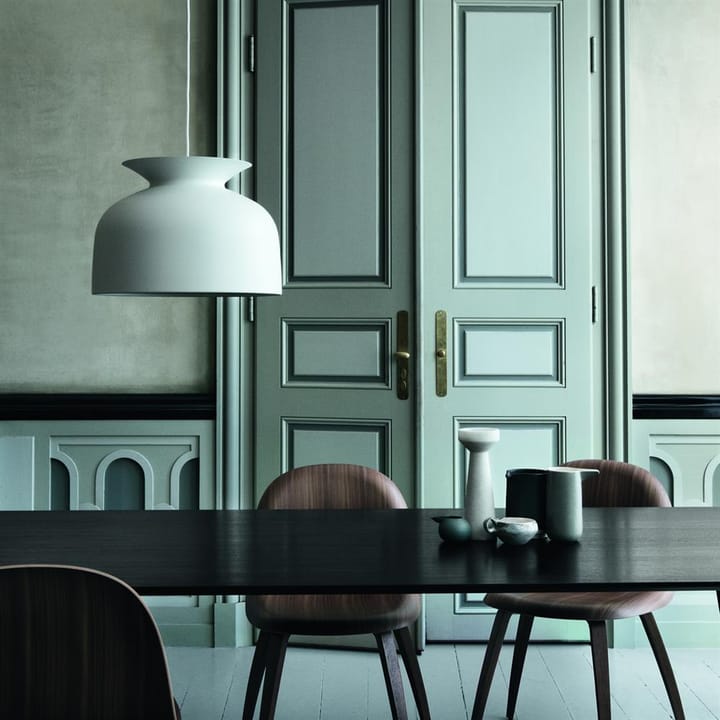 Ronde loftslampe stor, matt white (hvid) GUBI