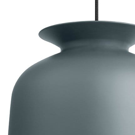 Ronde loftslampe stor, pigeon grey (lysegrå) GUBI