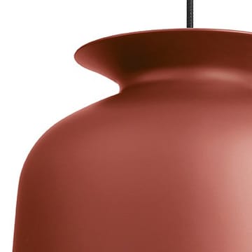 Ronde loftslampe stor - rusty red (rød) - GUBI