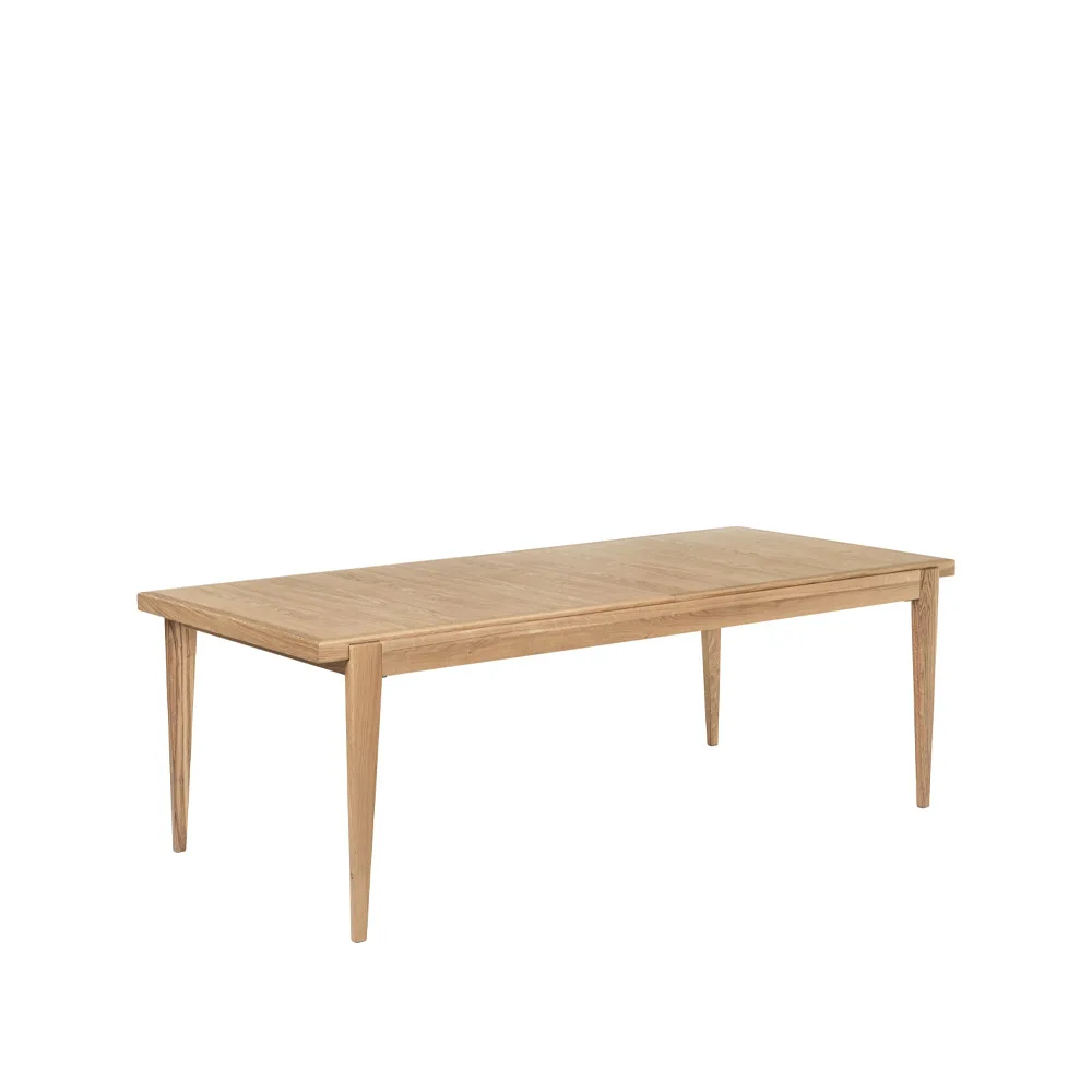 S-table spisebord, oak matt lacqured, extendable GUBI