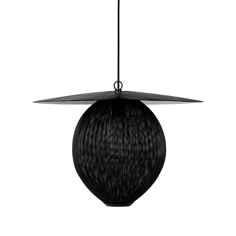 Satellite loftlampe large, midnight black (sort) GUBI