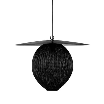 Satellite loftlampe large - midnight black (sort) - GUBI