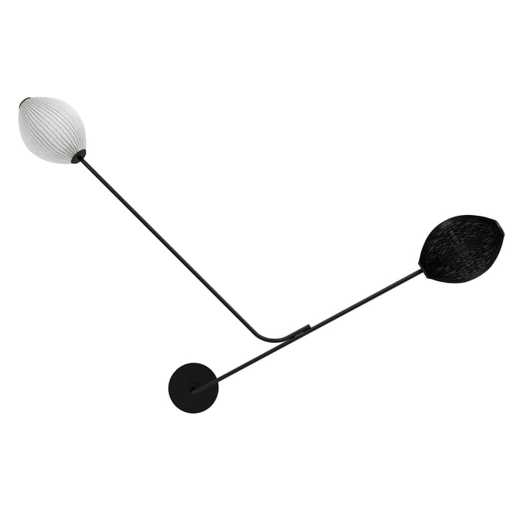 Satellite væglampe, Black/White GUBI