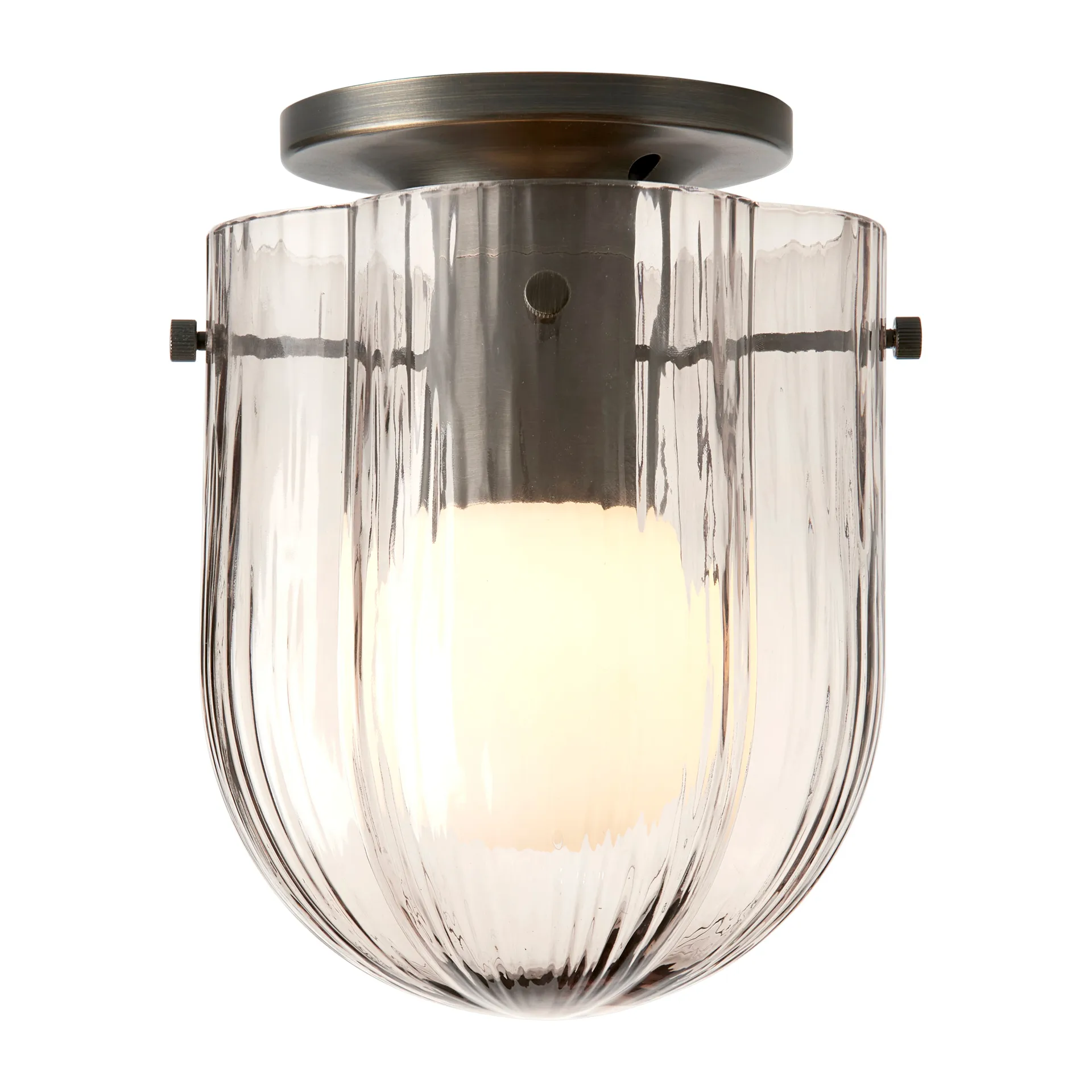 Seine loftslampe Ø17,2 cm, Brass/Smoke GUBI