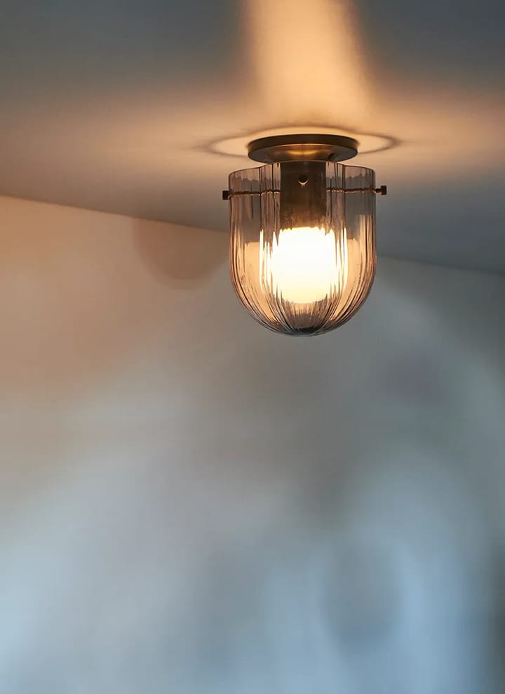 Seine loftslampe Ø17,2 cm, Brass/Smoke GUBI