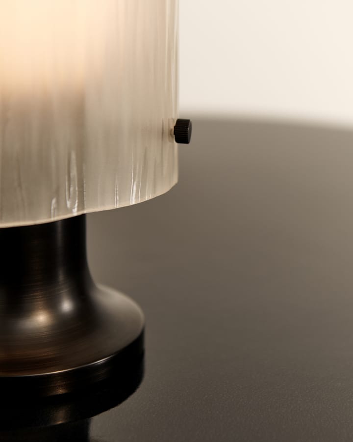 Seine Portable Lamp bordlampe, Antique brass/White GUBI