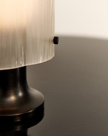Seine Portable Lamp bordlampe - Antique brass/White - Gubi
