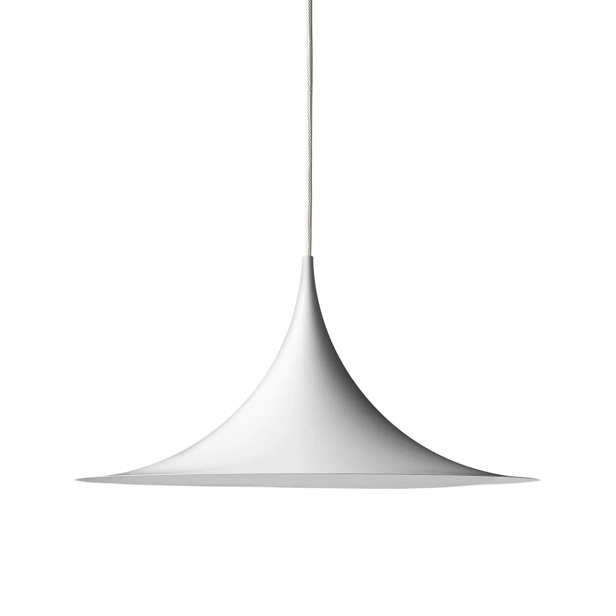 GUBI Semi lampe Ø 30 cm White semi matt