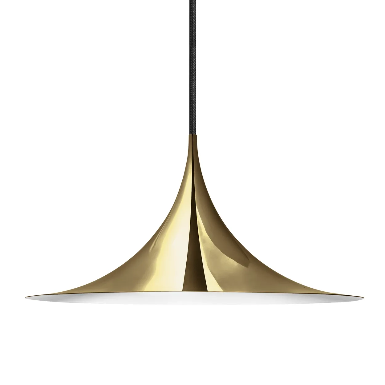 GUBI Semi lampe Ø 47 cm Polished brass