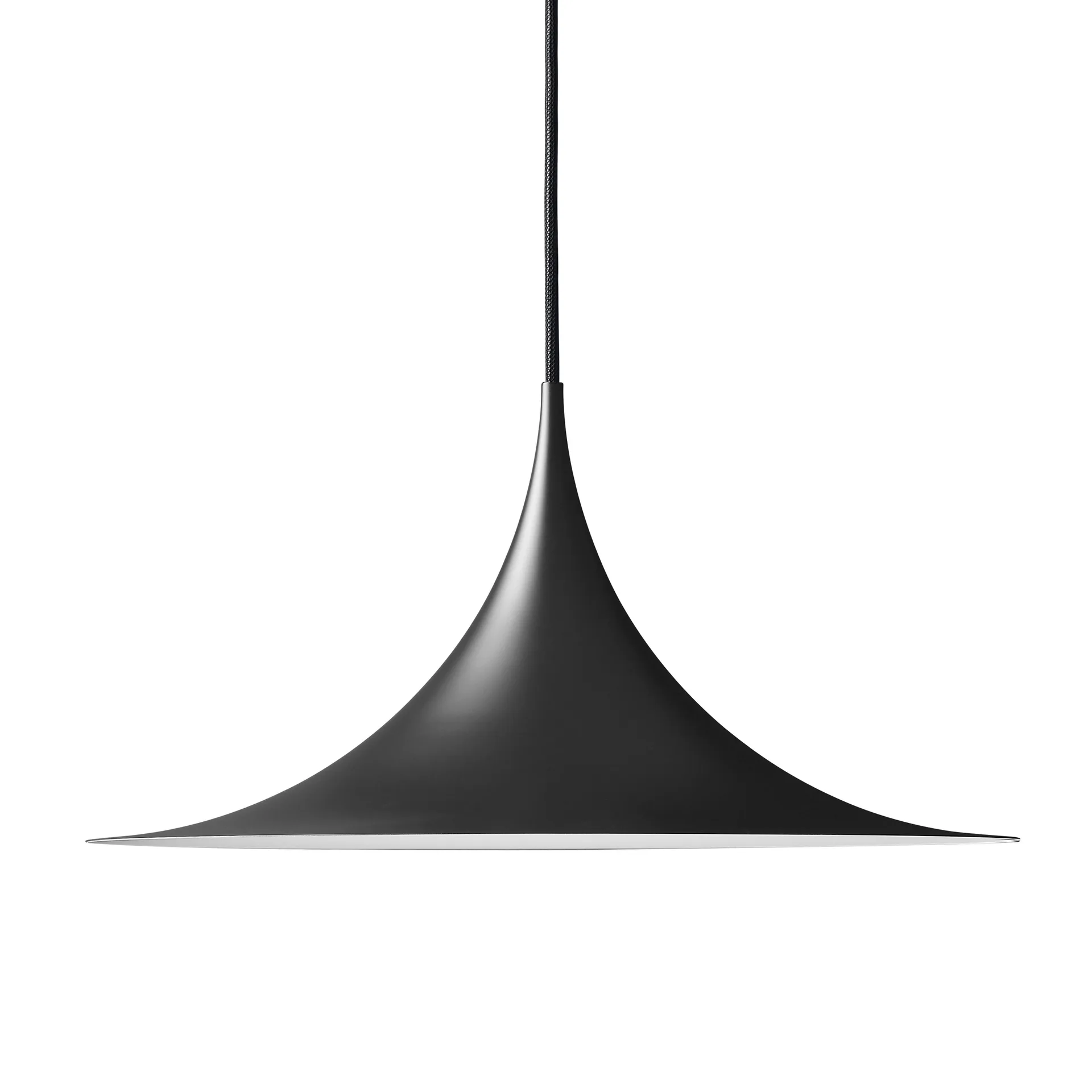 Semi lampe Ø 60 cm, Black semi matt GUBI