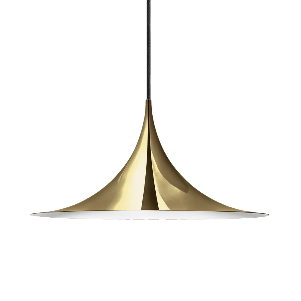 Semi lampe Ø 60 cm, Polished brass GUBI