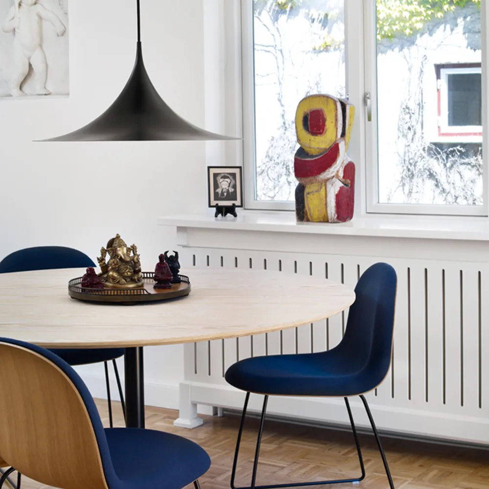 Semi lampe Ø 60 cm, Polished brass GUBI