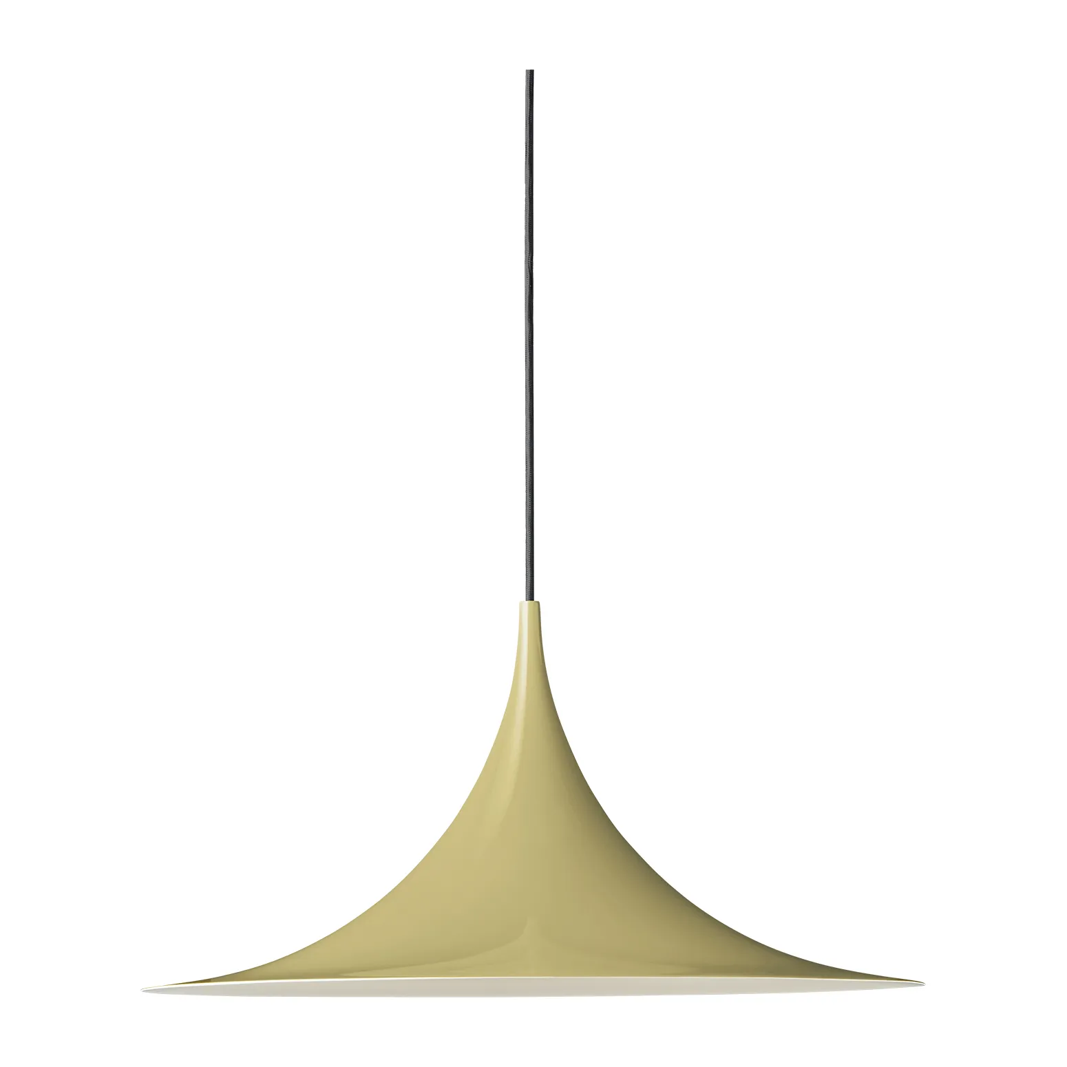 GUBI Semi pendellampe Ø47 cm Fennel seed glossy