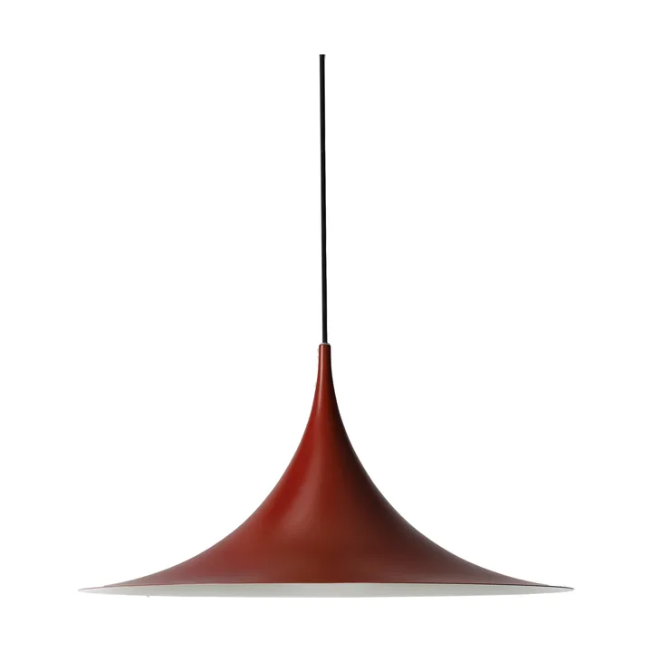 Semi pendellampe Ø47 cm - Special Edition Auburn Red (rød) halvmat - GUBI