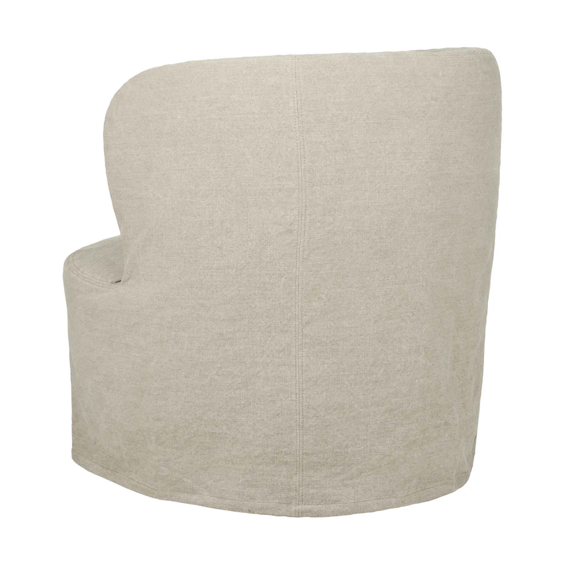 Stay Slipcover loungestol, Linen 0023, small GUBI