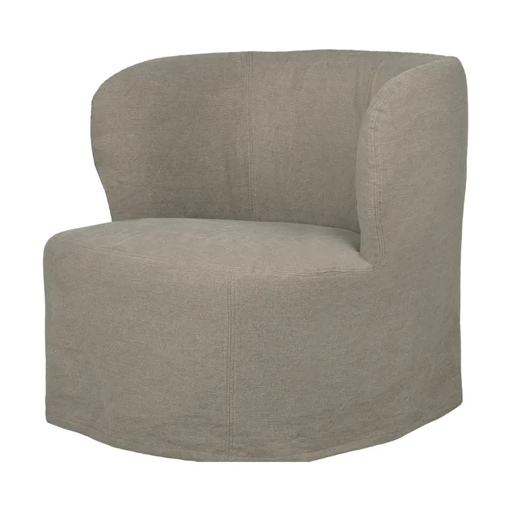 Stay Slipcover loungestol - Linen 0024, large - GUBI
