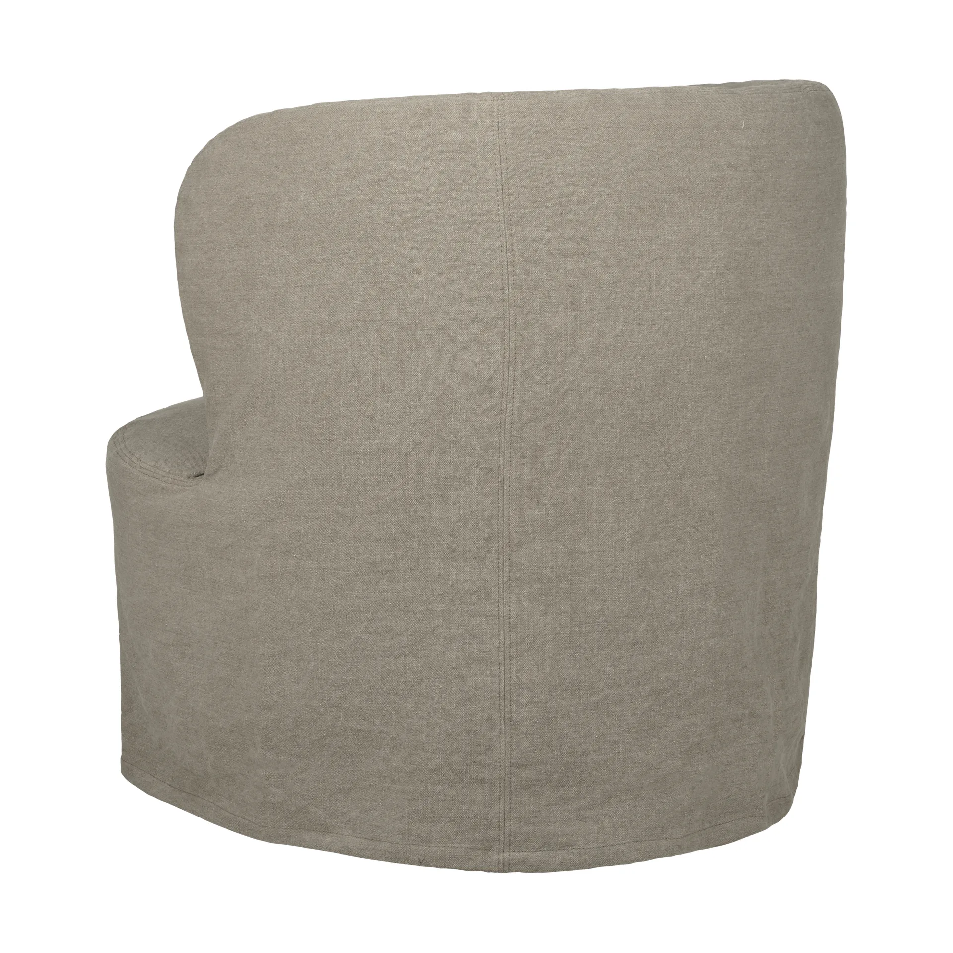 Stay Slipcover loungestol, Linen 0024, small GUBI