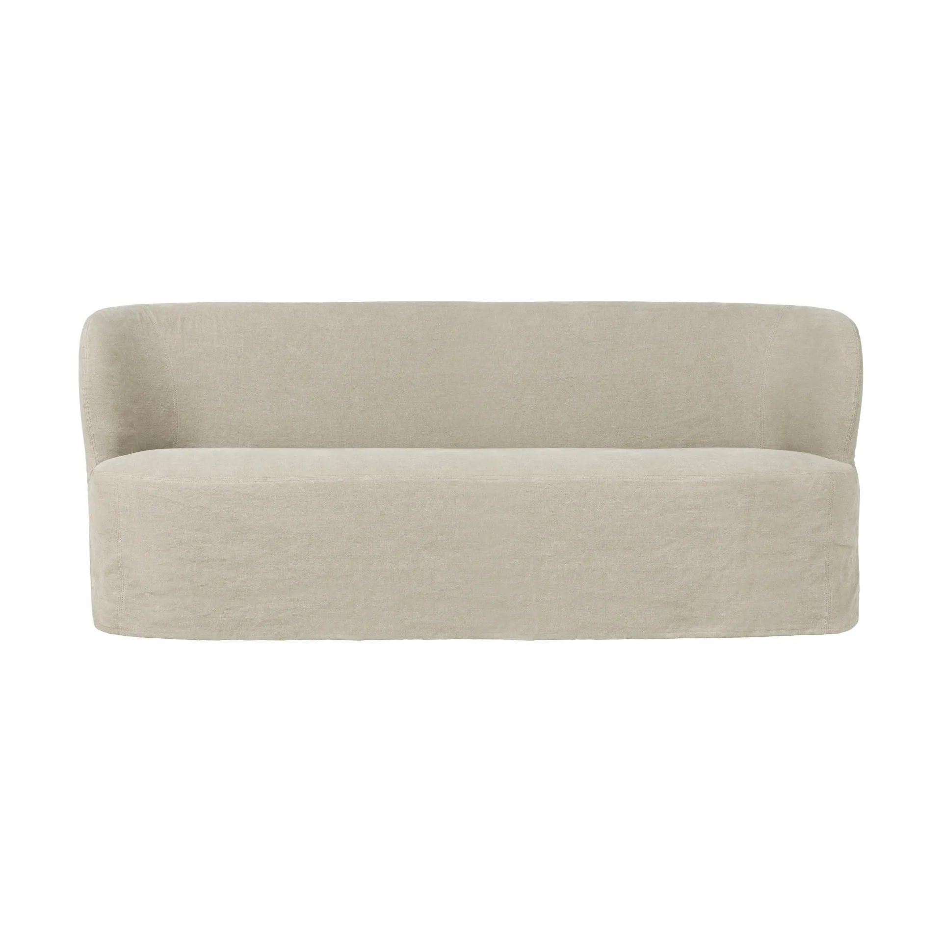 Stay Slipcover sofa, Linen 0023, 190x95 cm, 2,5-personers sofa GUBI
