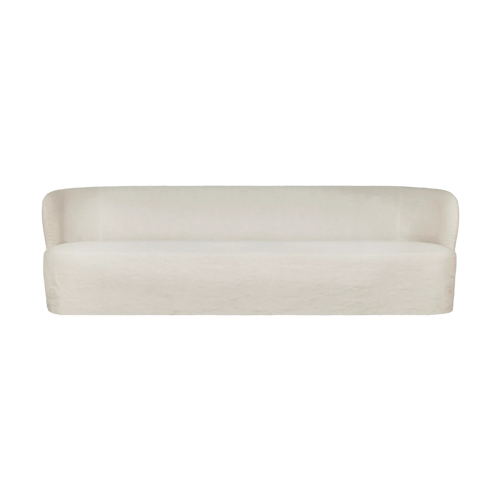 Stay Slipcover sofa, Linen 0023, 260x95 cm, 4-personers sofa GUBI