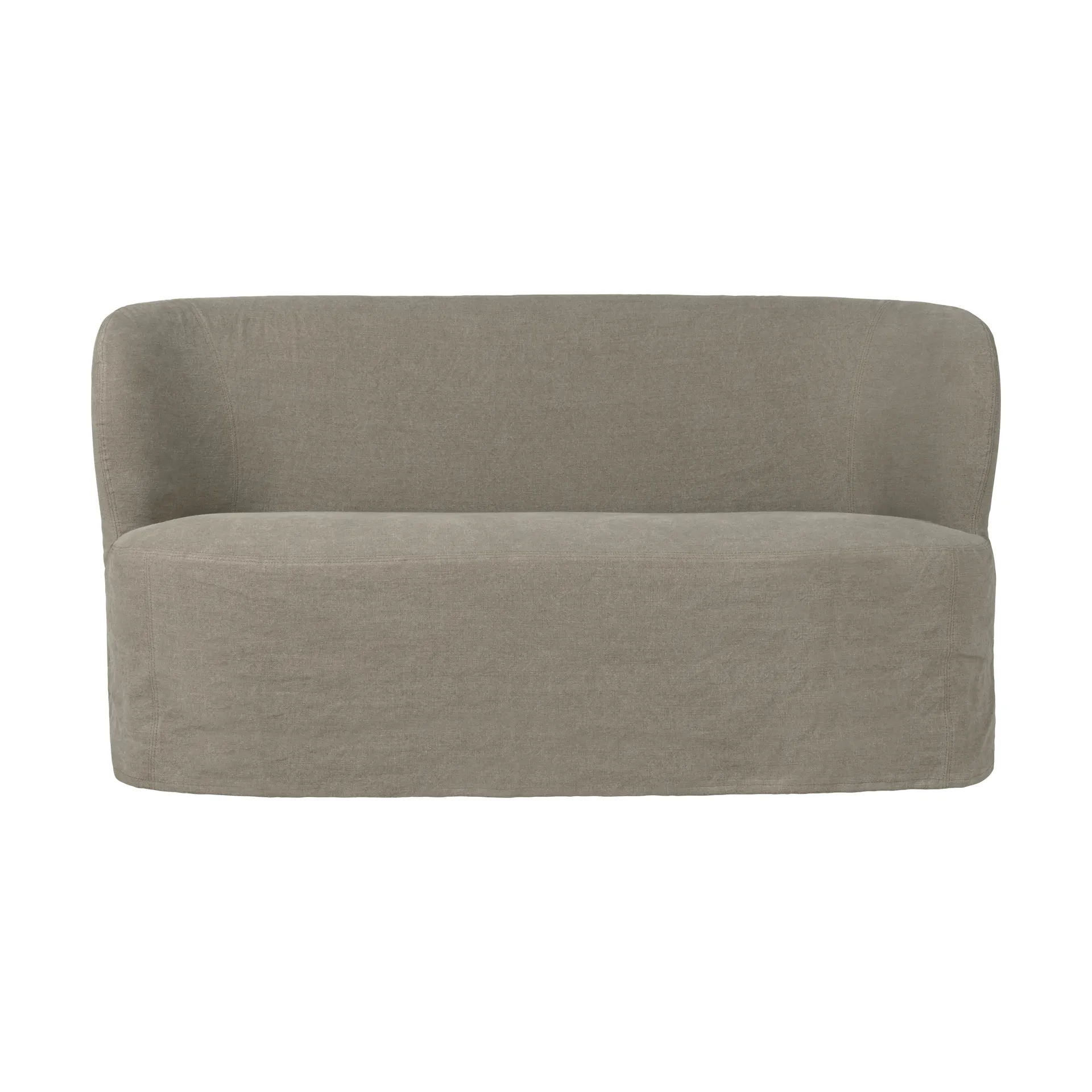 Stay Slipcover sofa, Linen 0024, 150x70 cm, 2-sæders GUBI