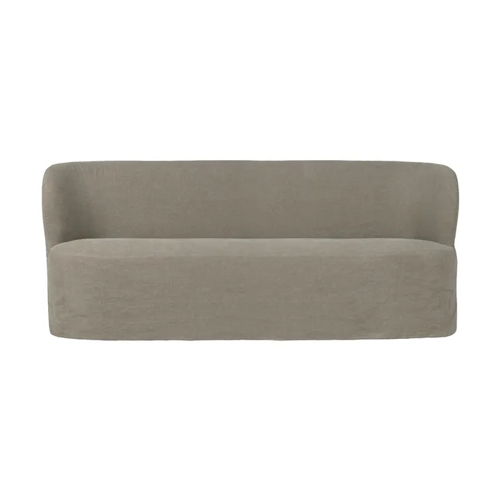 Stay Slipcover sofa - Linen 0024, 190x70 cm, 2,5-pers. sofa - GUBI
