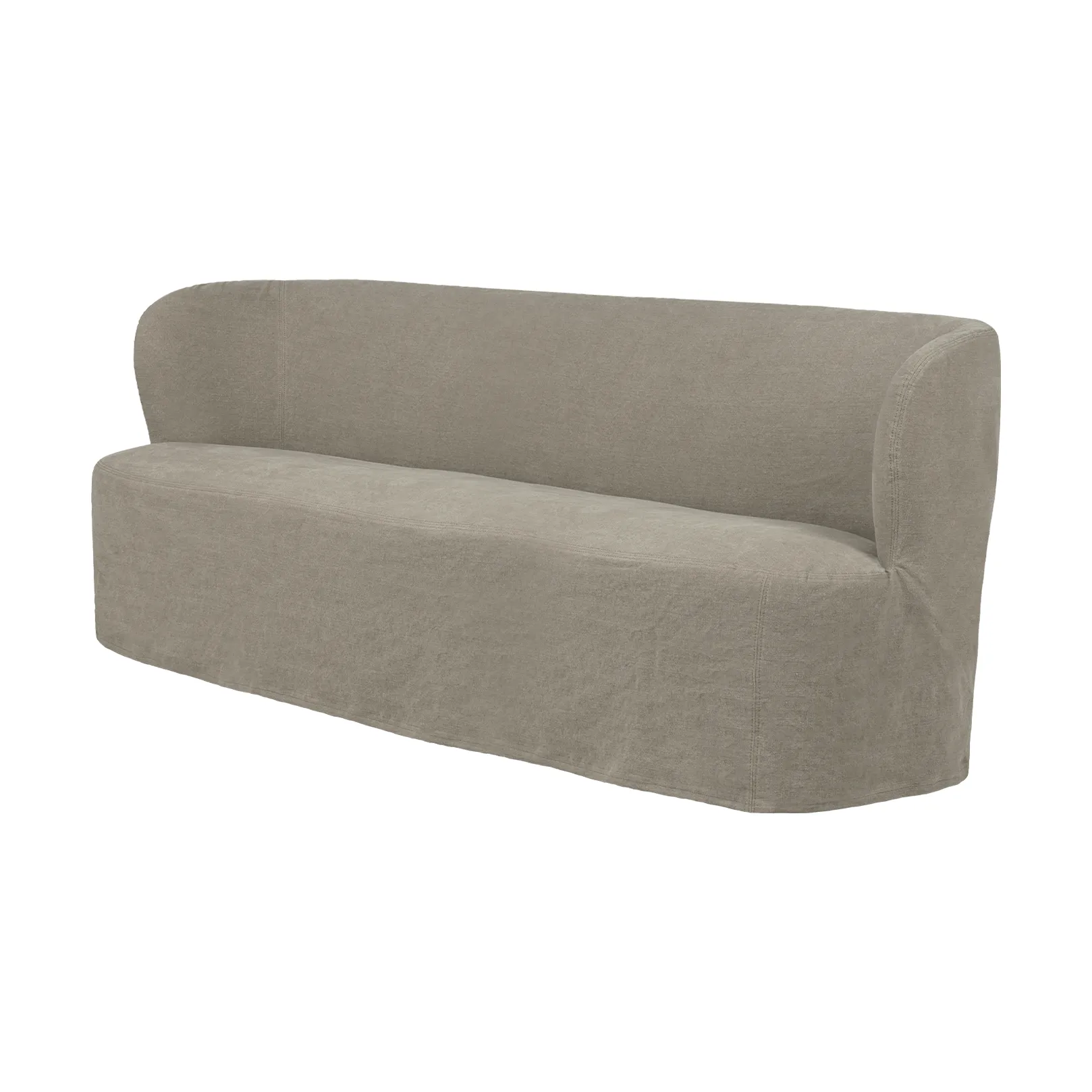 Stay Slipcover sofa, Linen 0024, 190x70 cm, 2,5-pers. sofa GUBI