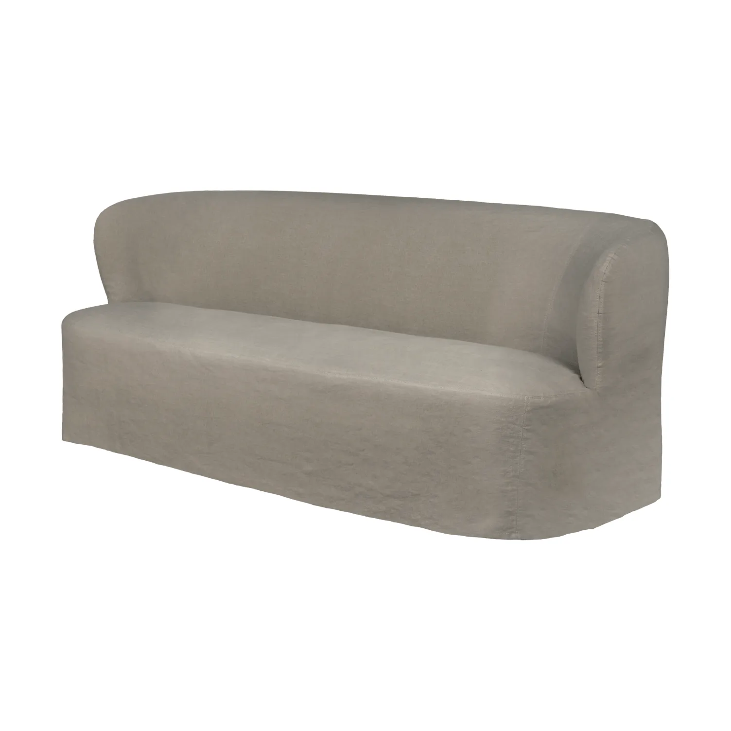Stay Slipcover sofa, Linen 0024, 190x95 cm, 2,5-personers sofa GUBI