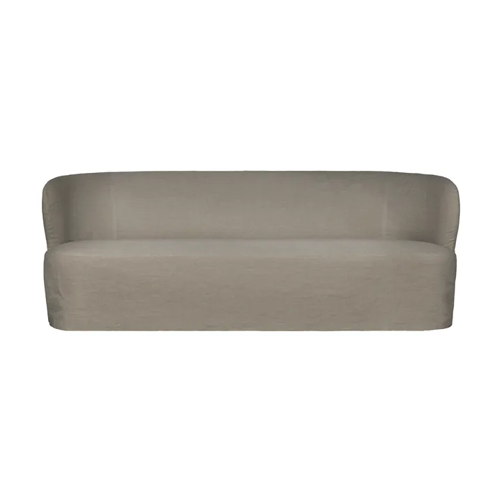 Stay Slipcover sofa - Linen 0024, 220x95 cm, 3-personers sofa - GUBI