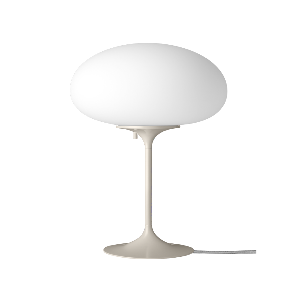 GUBI Stemlite bordlampe pebble grey, H42 cm | Skandinavisk Design | Bordlamper | Grå