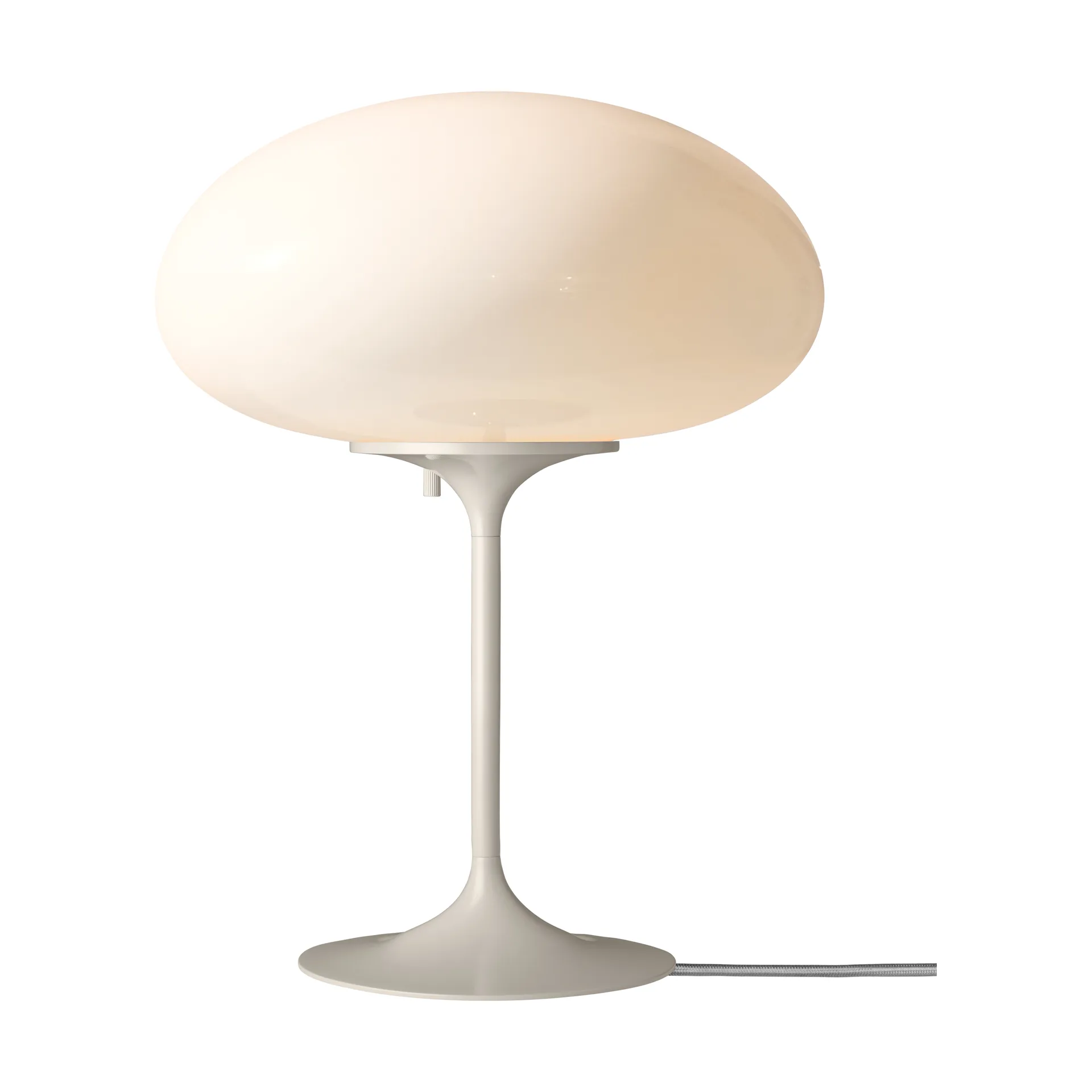 Stemlite bordlampe, Pebble grey-opalglas, 42 cm GUBI