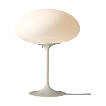 Stemlite bordlampe - Pebble grey-opalglas, 42 cm - GUBI