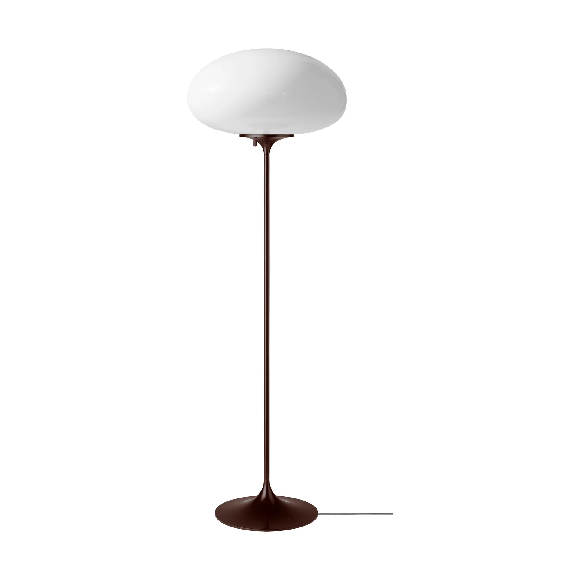 Stemlite gulvlampe, Black red-opalglas, 110 cm GUBI