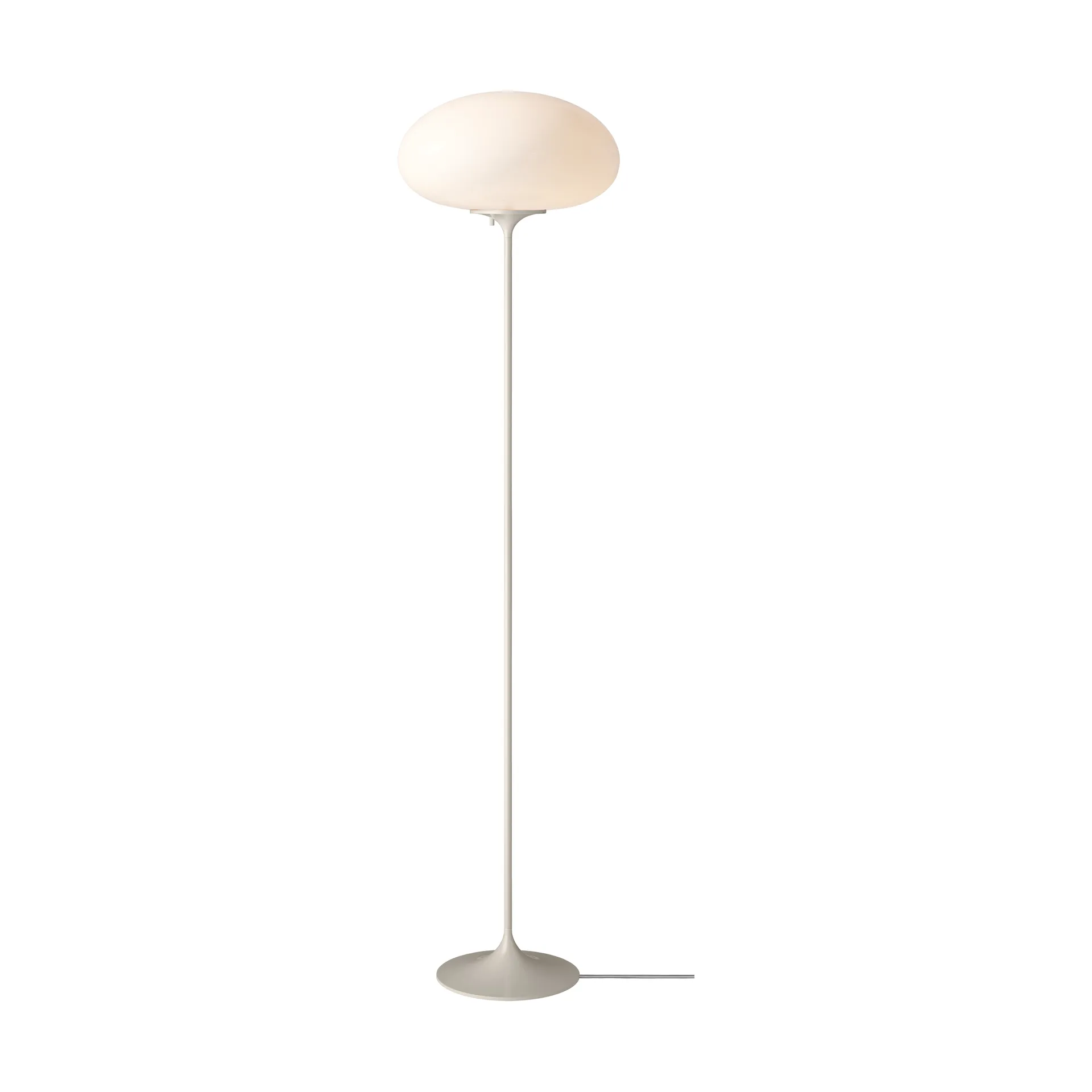 Stemlite gulvlampe, Pebble grey-opalglas, 150 cm GUBI