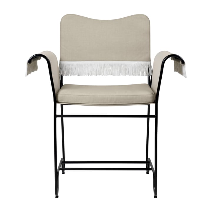 Tropique armstol med frynser, Black/Leslie 12 GUBI