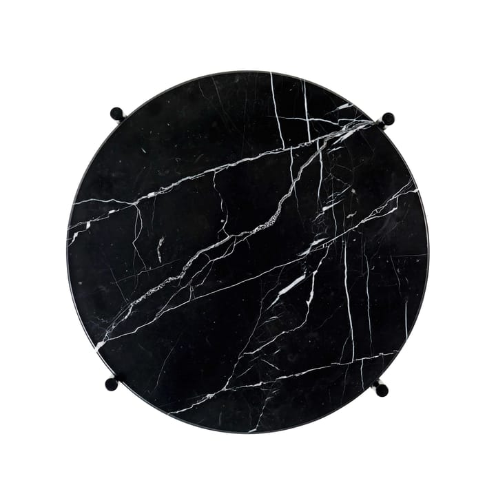 TS bord Ø 40 cm - sort marmor - GUBI