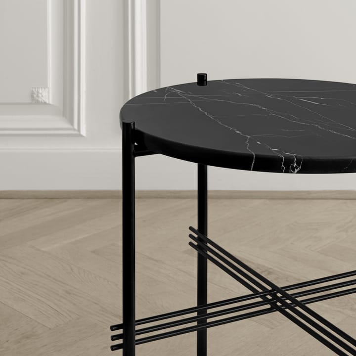 TS bord Ø 40 cm - sort marmor - GUBI