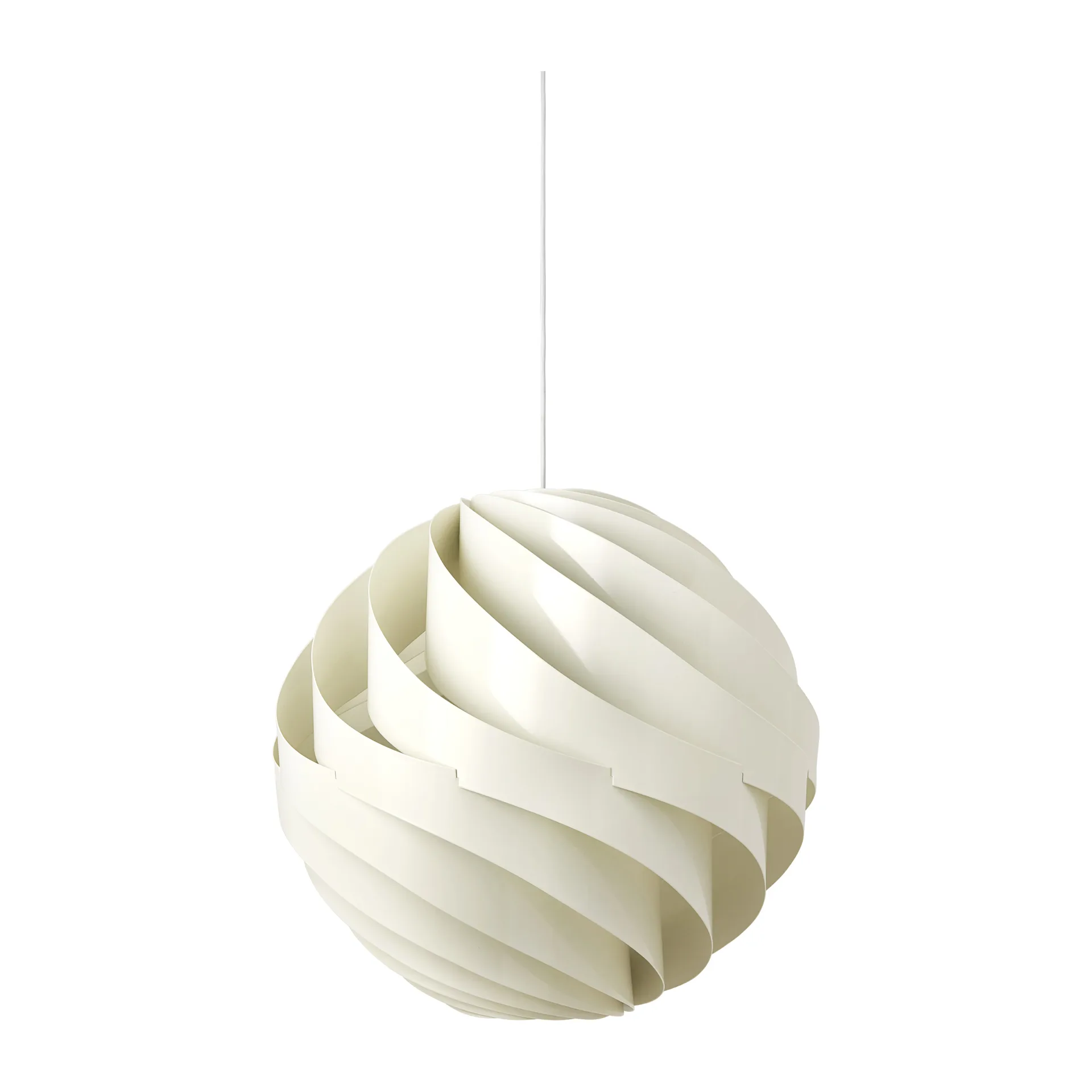 Turbo loftslampe blank Ø62 cm, Alabaster white GUBI